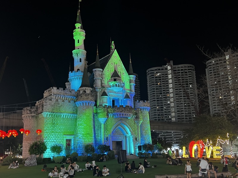 ダンネラミット・ナイトマーケットの屋台