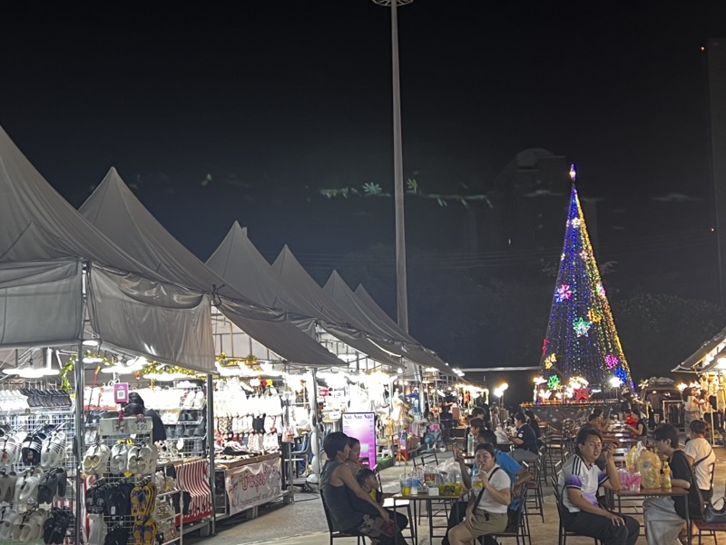 ダンネラミットのシンボル・お城のライトアップ